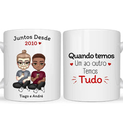 Caneca Casal - (Homens) Juntos desde...