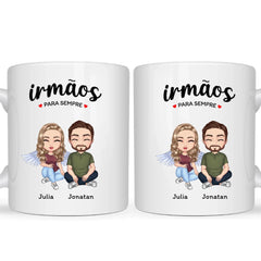 Caneca Família - Irmãos Para Sempre