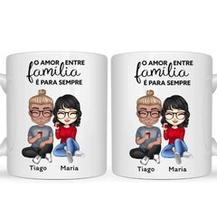 Caneca Família - O Amor entre irmãos é para sempre